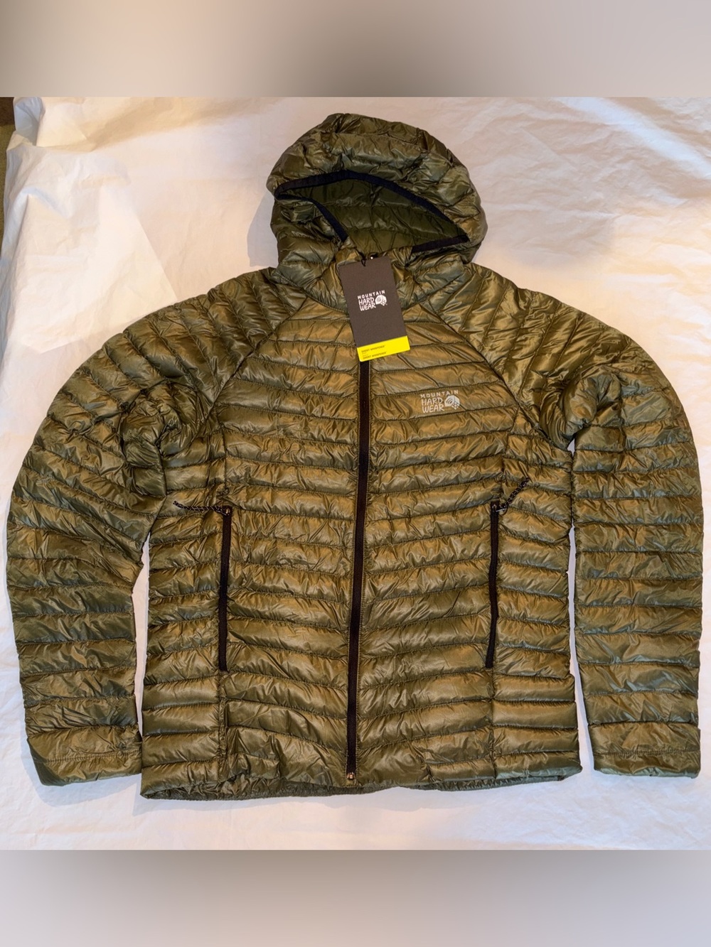 Mountain Hardwear Men’s Ghost Whisperer hooded goose-down jacket (S) Ultralight